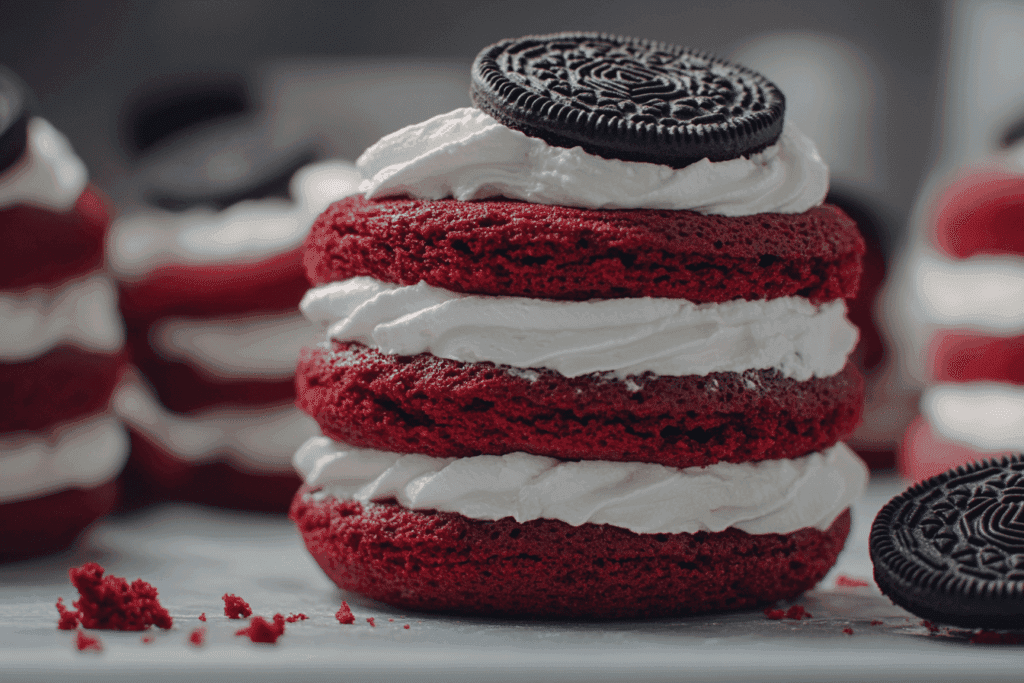 Red Velvet Oreos