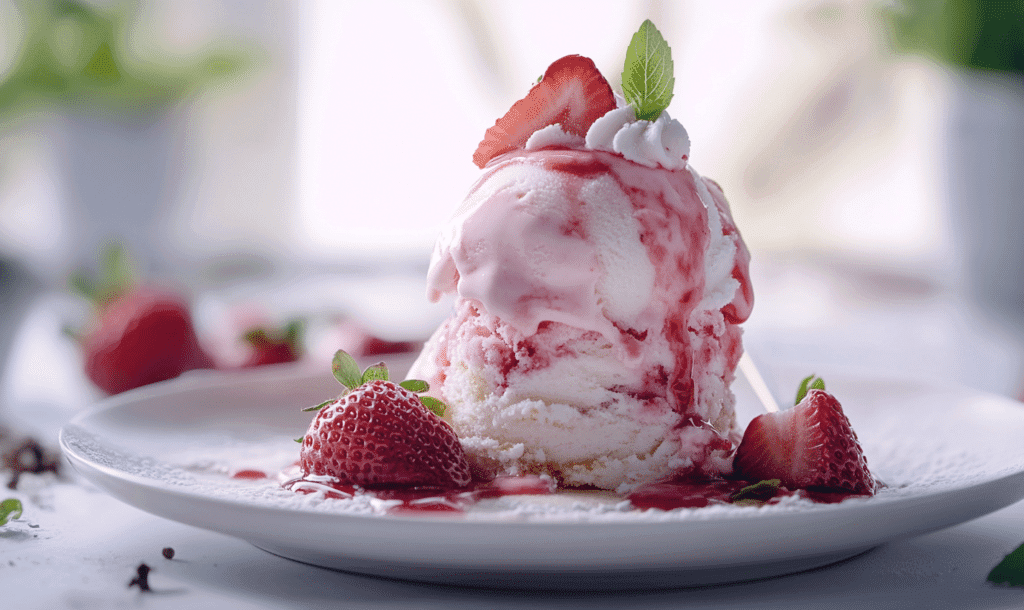 Strawberry Shortcake Ice Cream