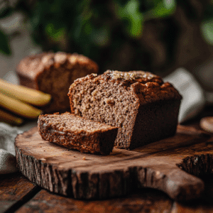 No Baking Soda Banana Bread