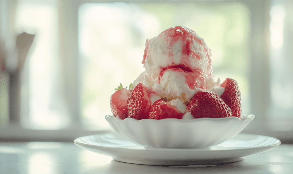 Strawberry Shortcake Ice Cream