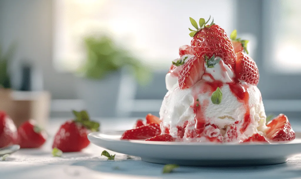 Strawberry Shortcake Ice Cream