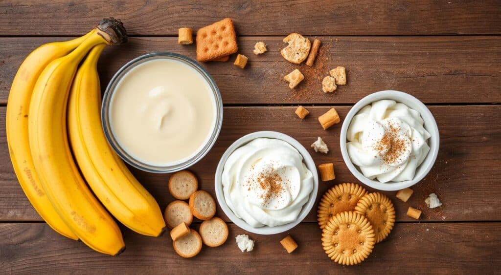 Banana Pudding Ingredients