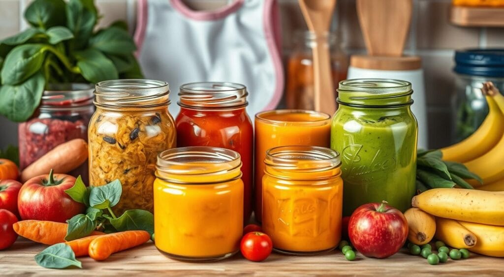 Homemade baby food