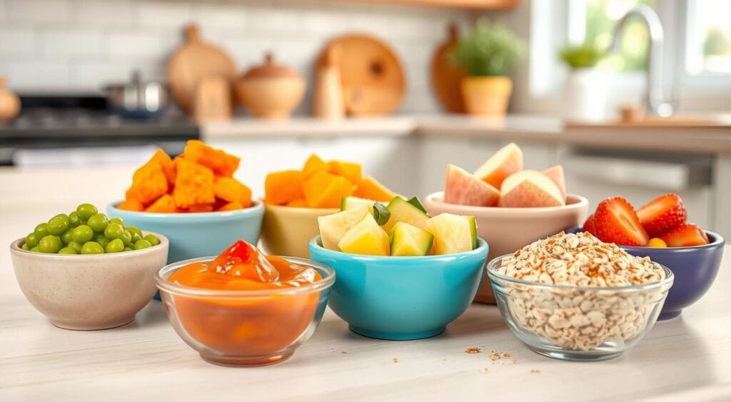 Homemade baby food options