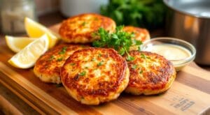 How do you keep salmon patties from falling apart?