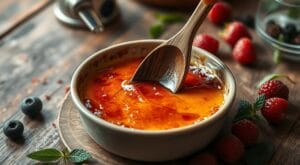 How to make creme brulee with a blowtorch?