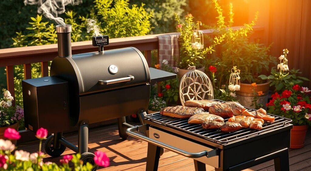 Traeger pellet grill