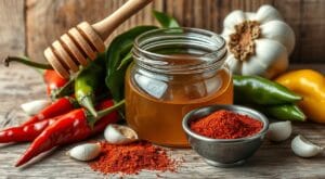What are the ingredients in Mike's Hot honey?