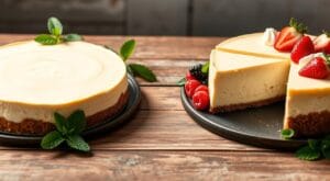 What is the difference between New York cheesecake and Philadelphia cheesecake?