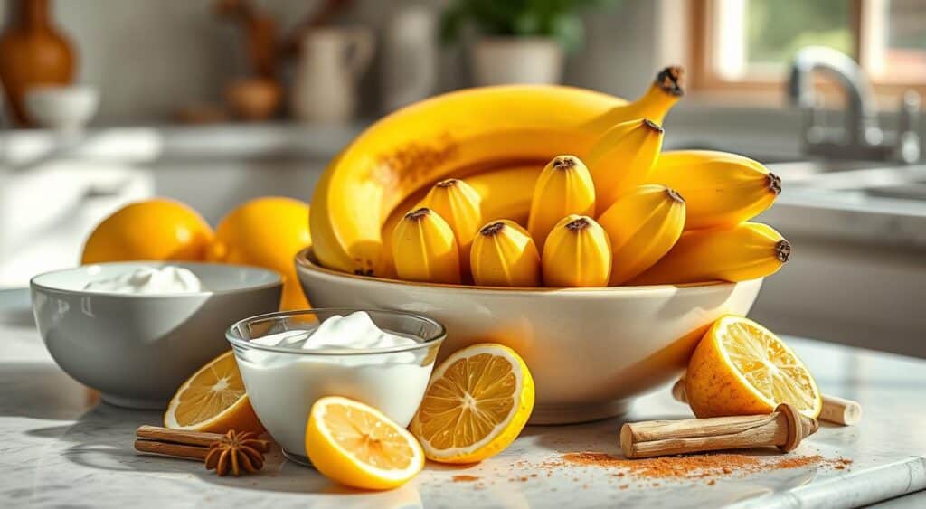 What keeps bananas from turning brown in banana pudding?