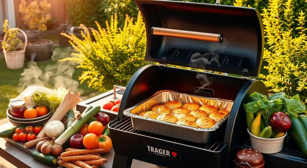 baking on a pellet grill baking on a pellet grill