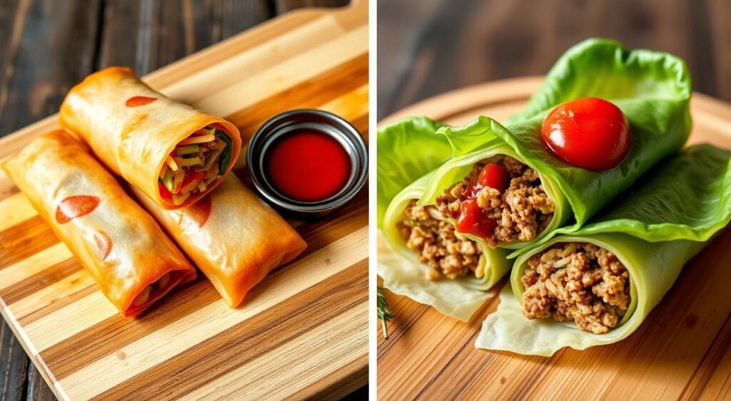 egg roll vs cabbage roll