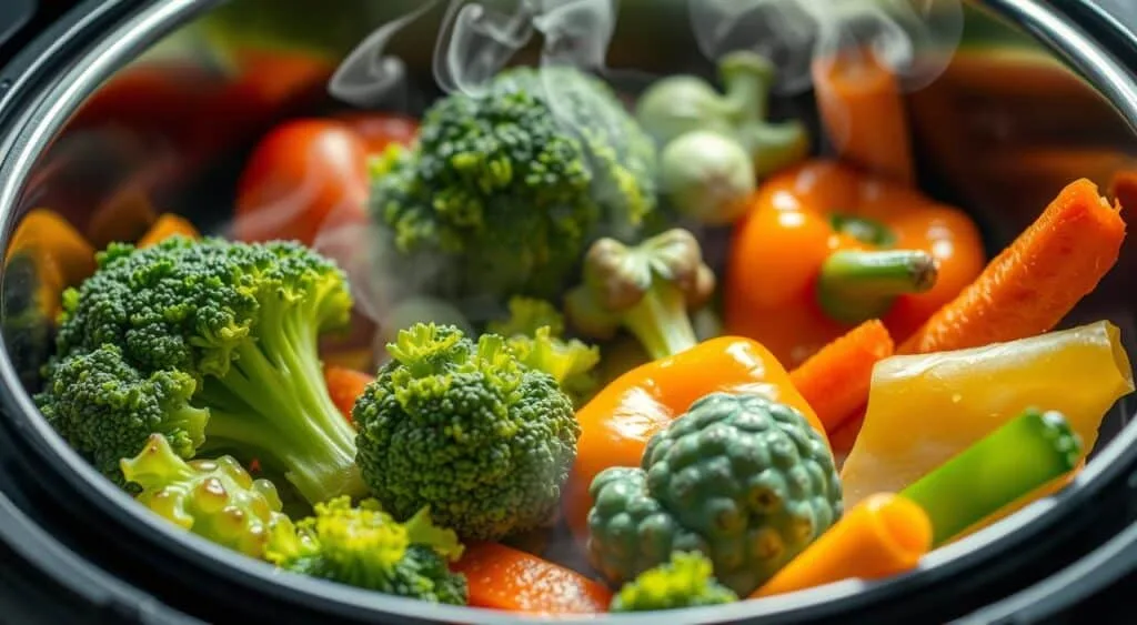 rice cooker vegetables rice cooker vegetables