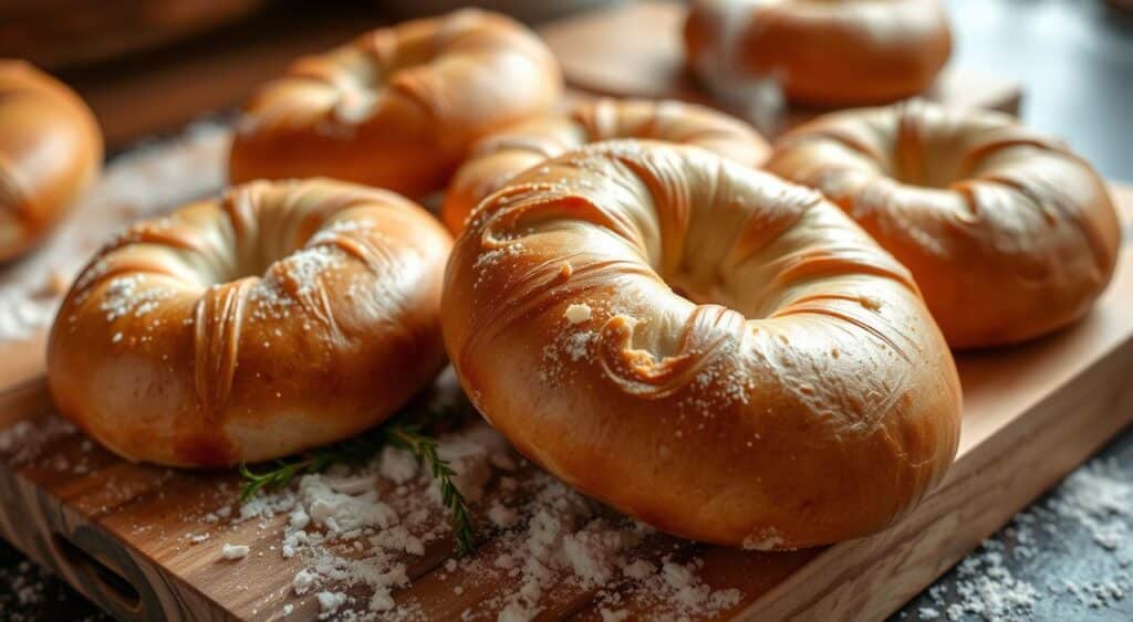 sourdough bagels