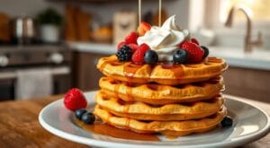 The Best Waffle Recipe: Crispy, Fluffy, and Delicious