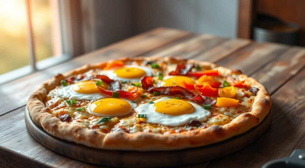 breakfast pizza