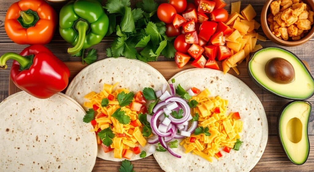 breakfast quesadilla ingredients