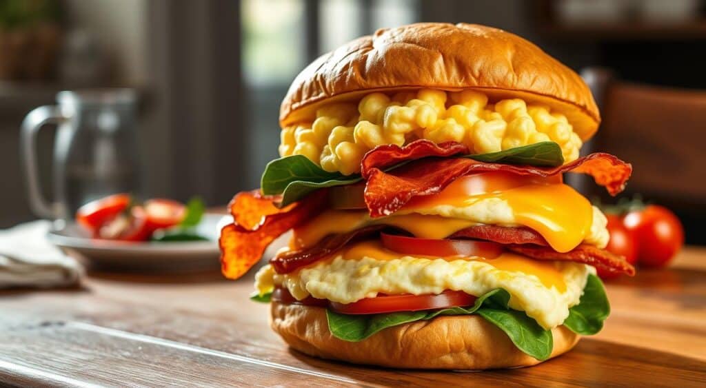 breakfast sandwich