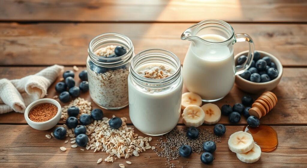 overnight oats ingredients