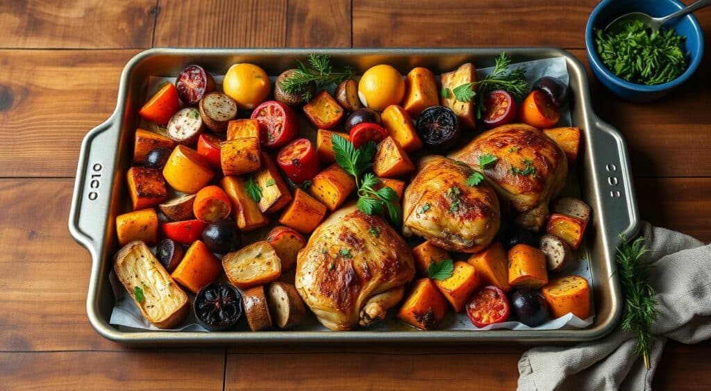 sheet pan dinner