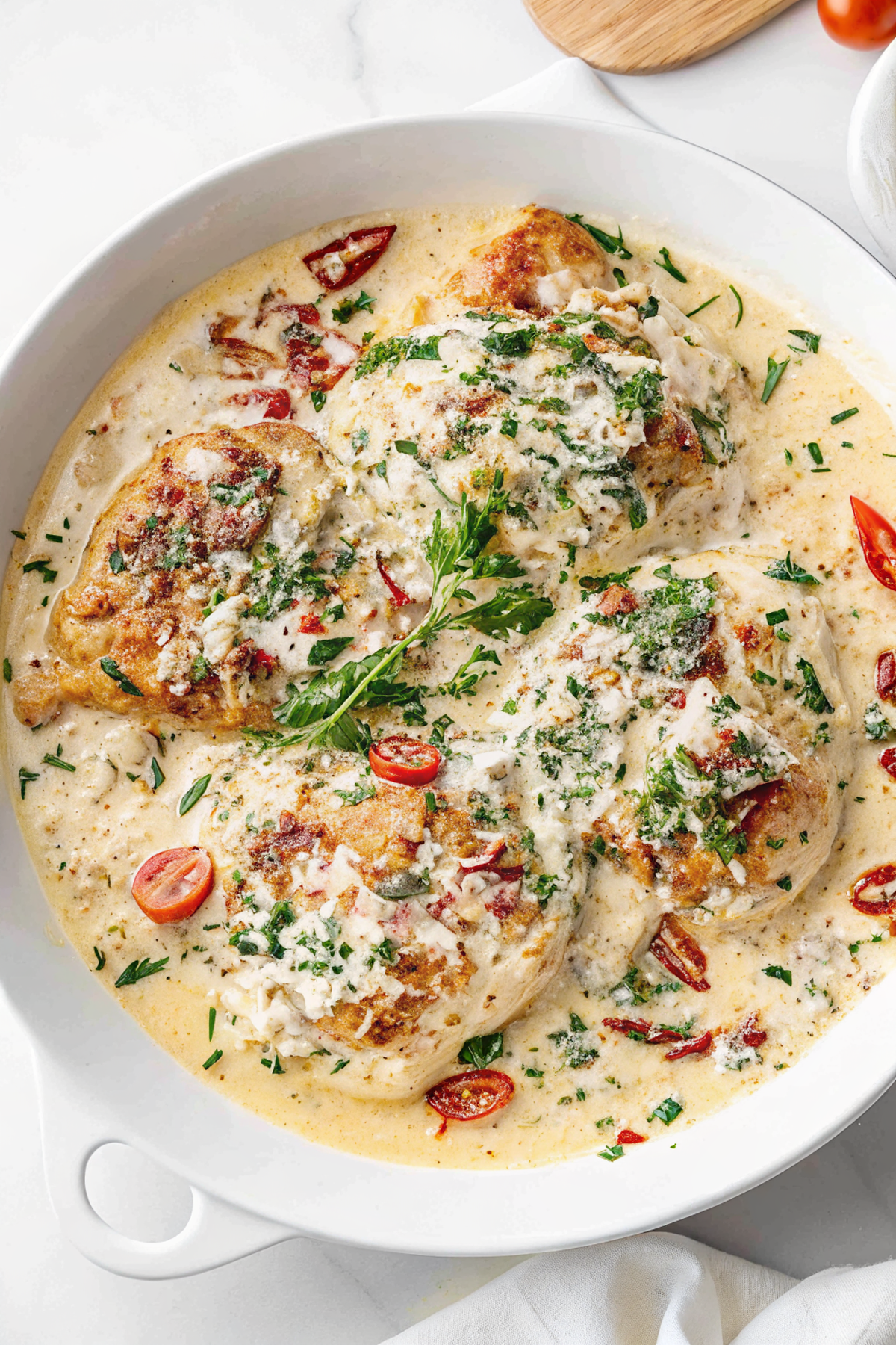 Keto Tuscan Chicken