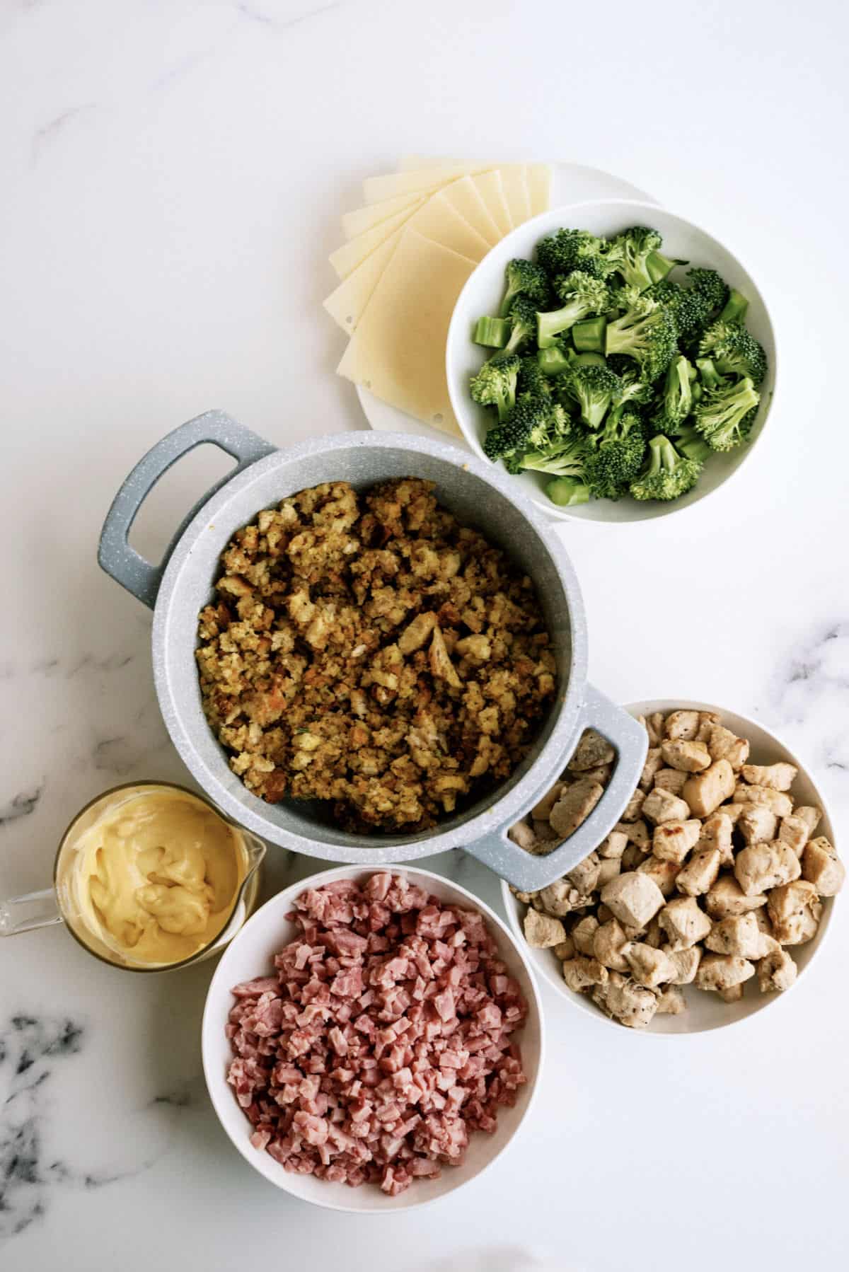 Chicken Cordon Bleu Casserole