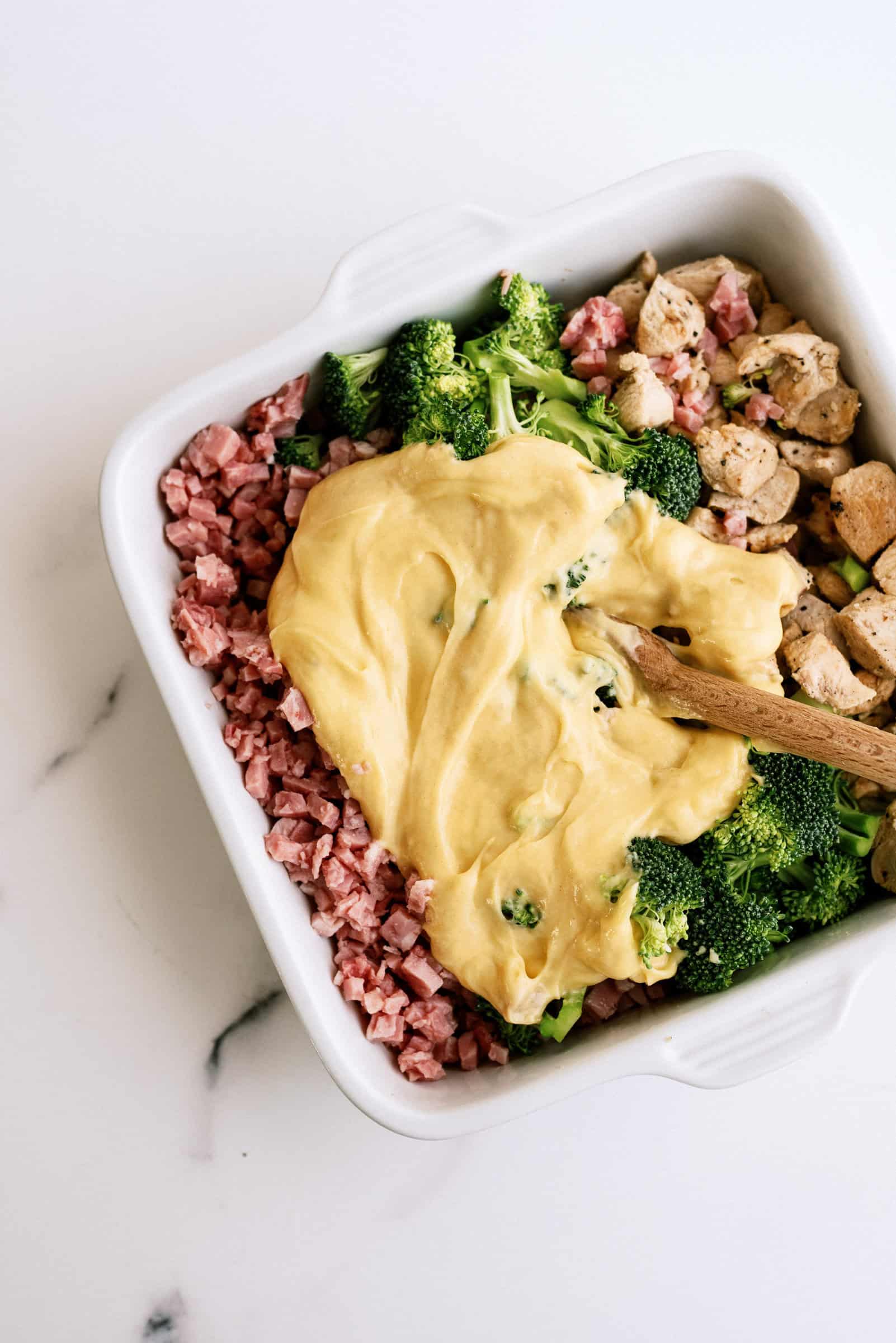 Easy Chicken Cordon Bleu Casserole