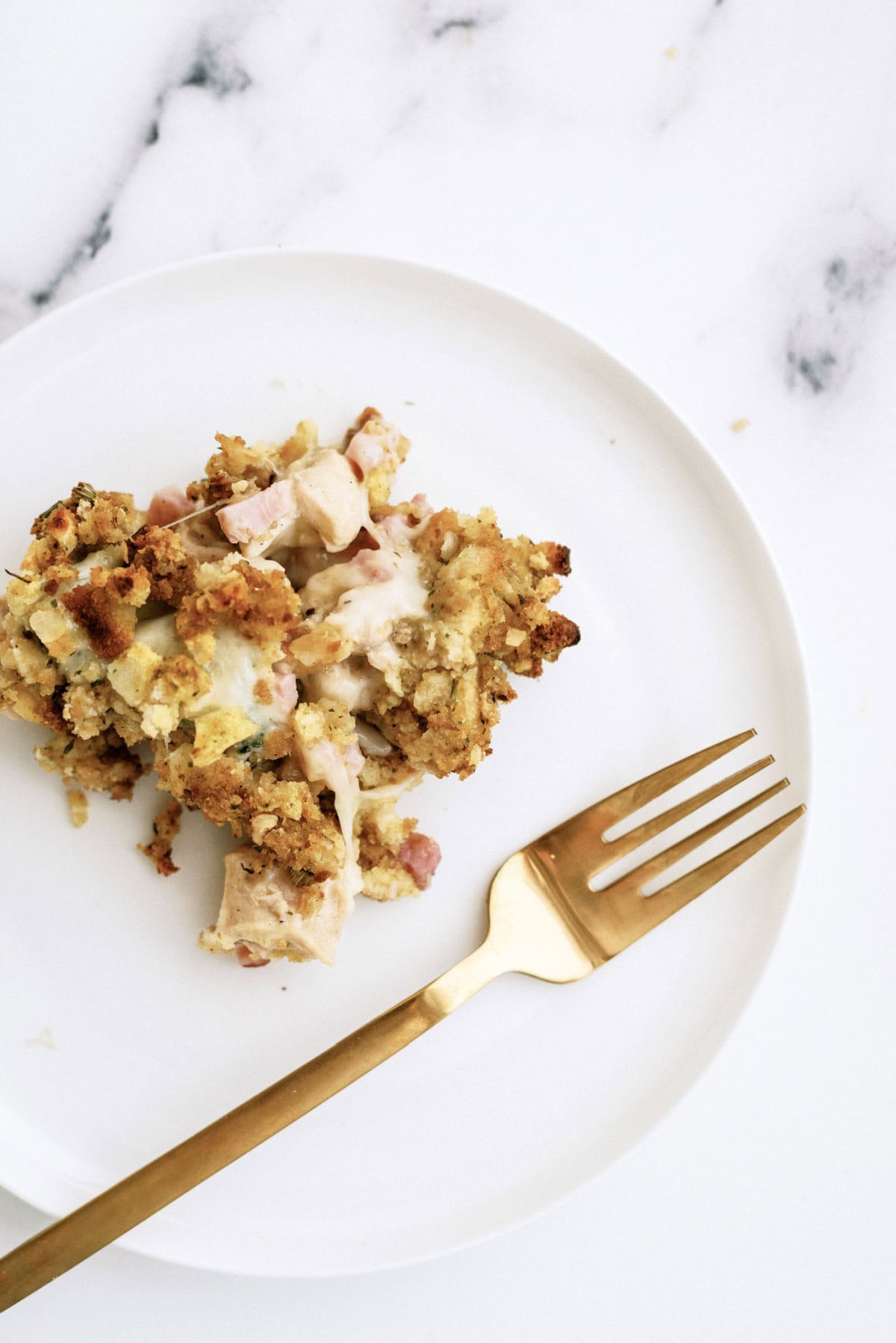 Easy Chicken Cordon Bleu Casserole