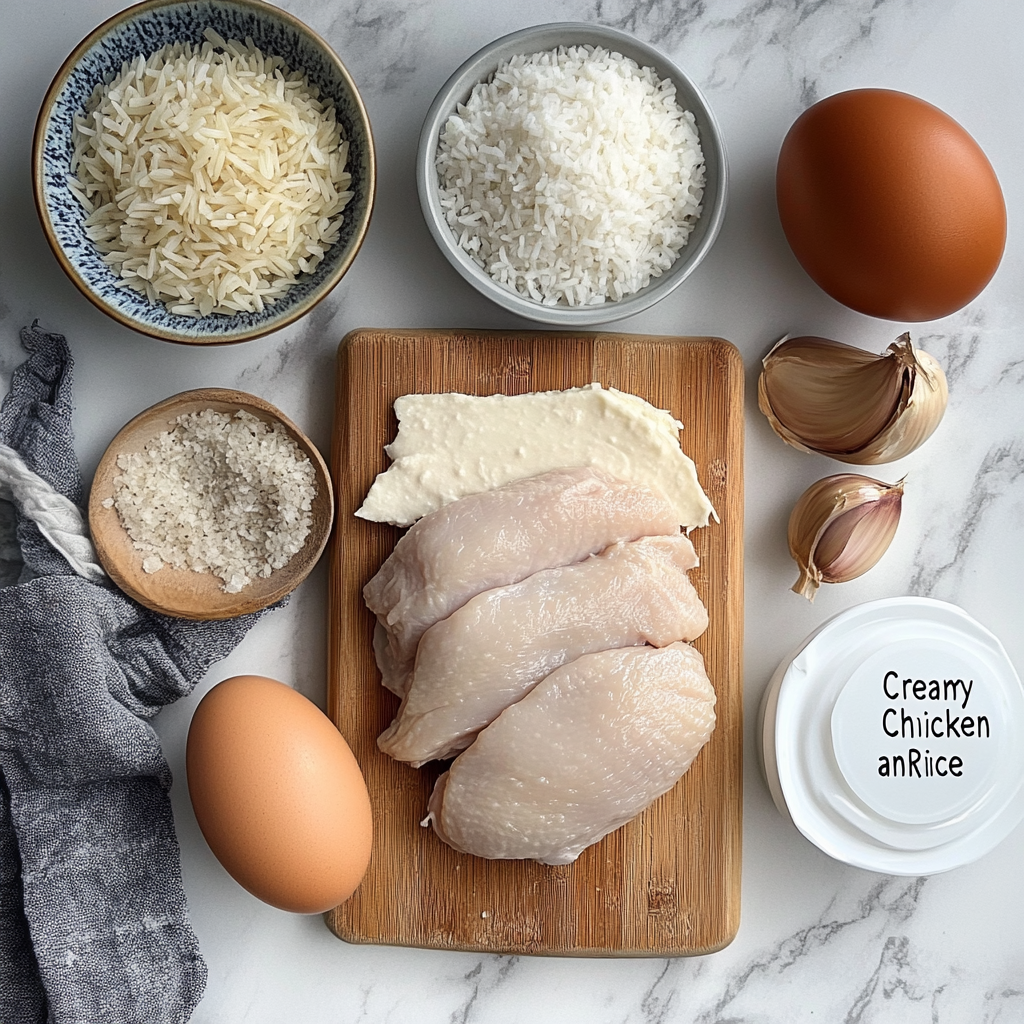 Creamy Chicken and Rice Recipe