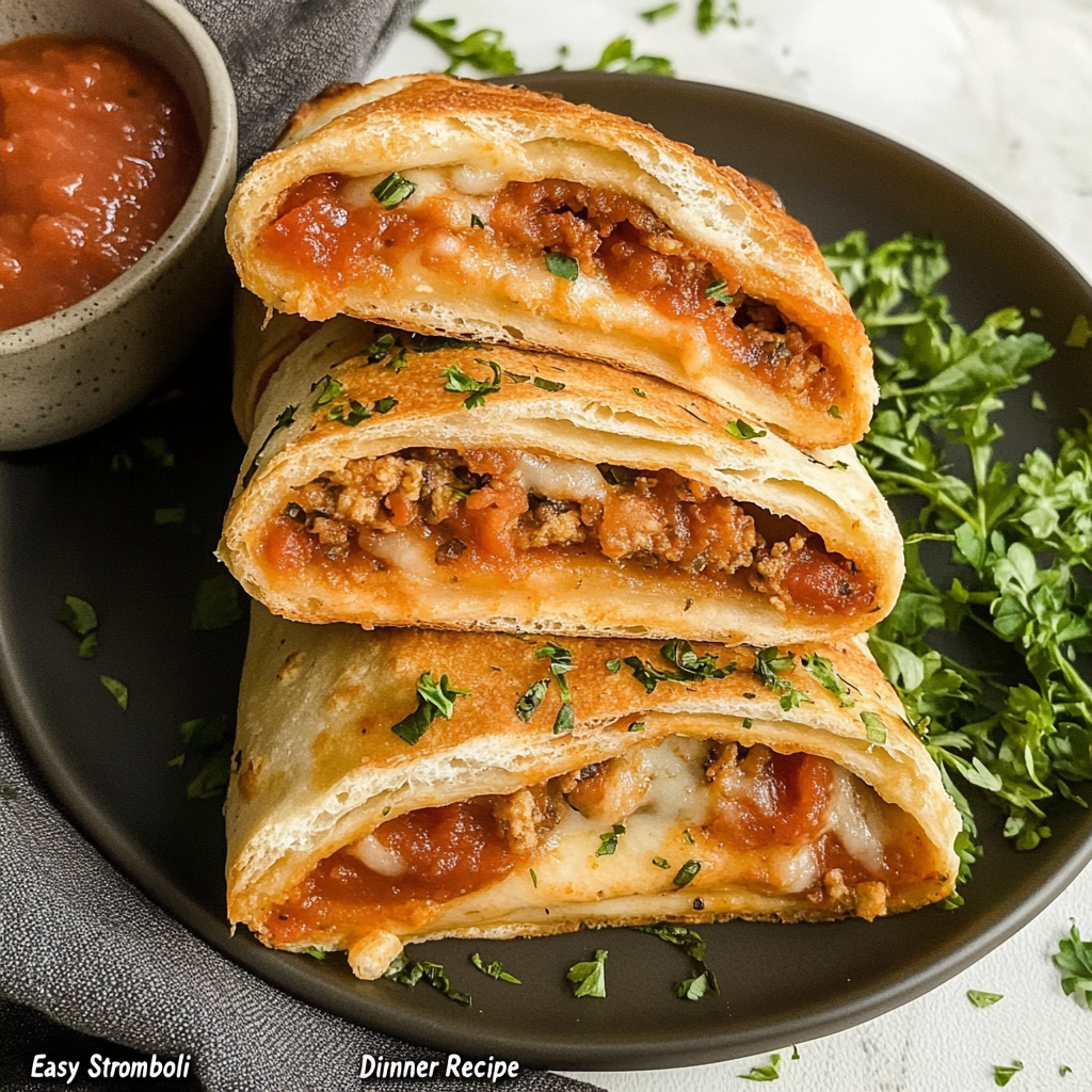 Easy Homemade Stromboli
