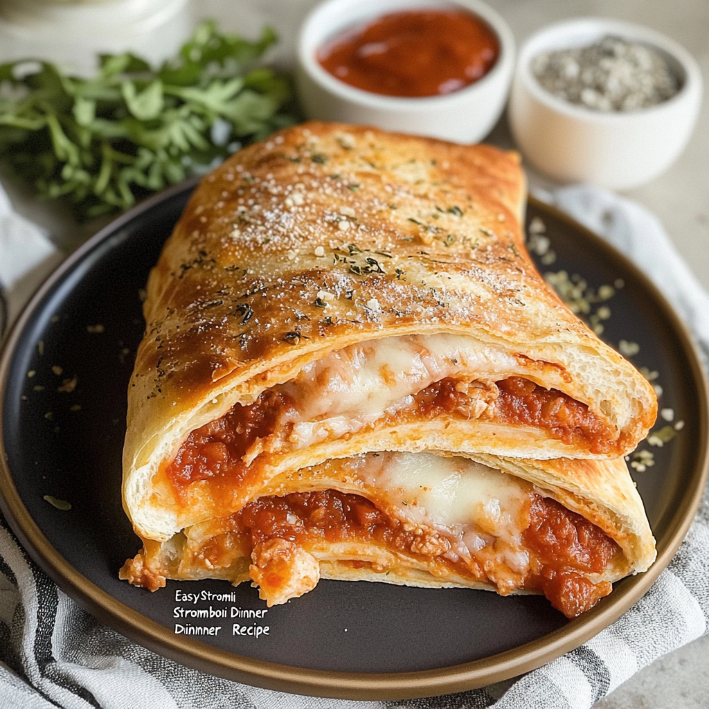 Easy Homemade Stromboli