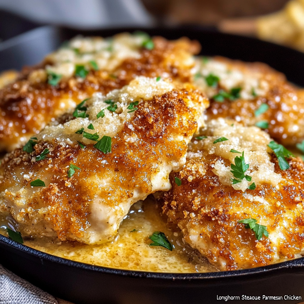Longhorn Steakhouse Parmesan Chicken Copycat Recipe