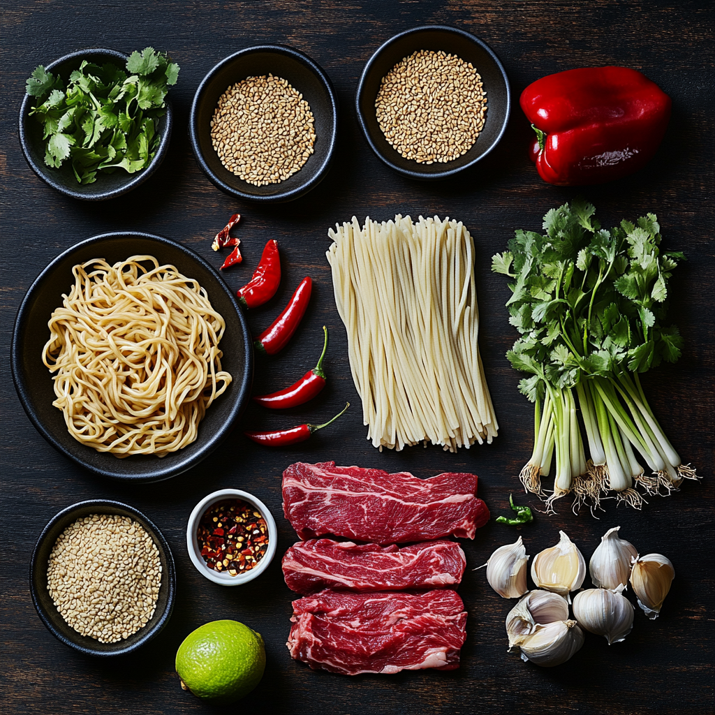 Easy Sticky Beef Noodles Recipe