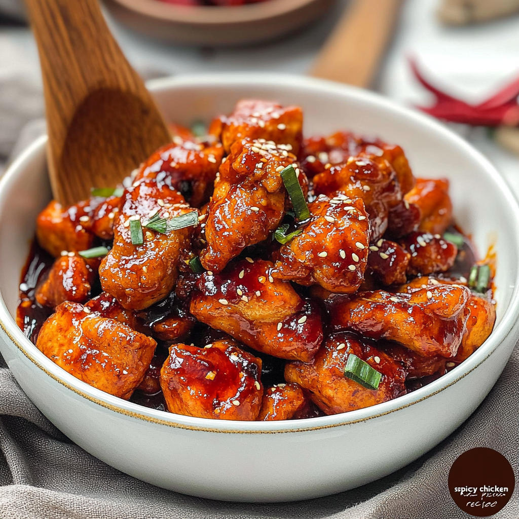 spicy chicken dish recipe