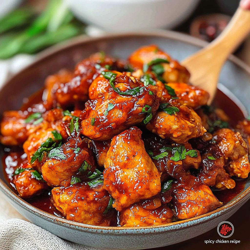 spicy chicken dish recipe