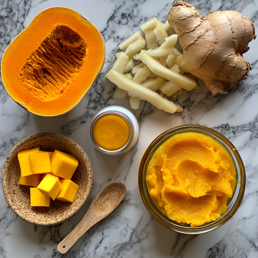 homemade butternut squash puree