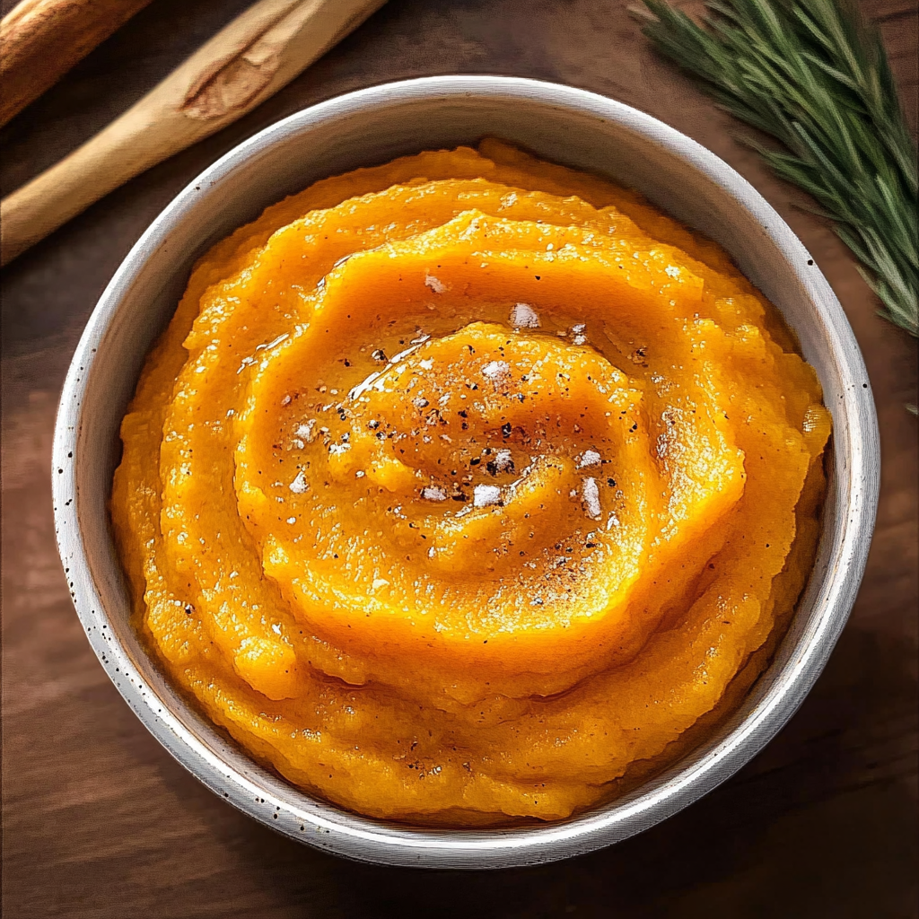 homemade butternut squash puree
