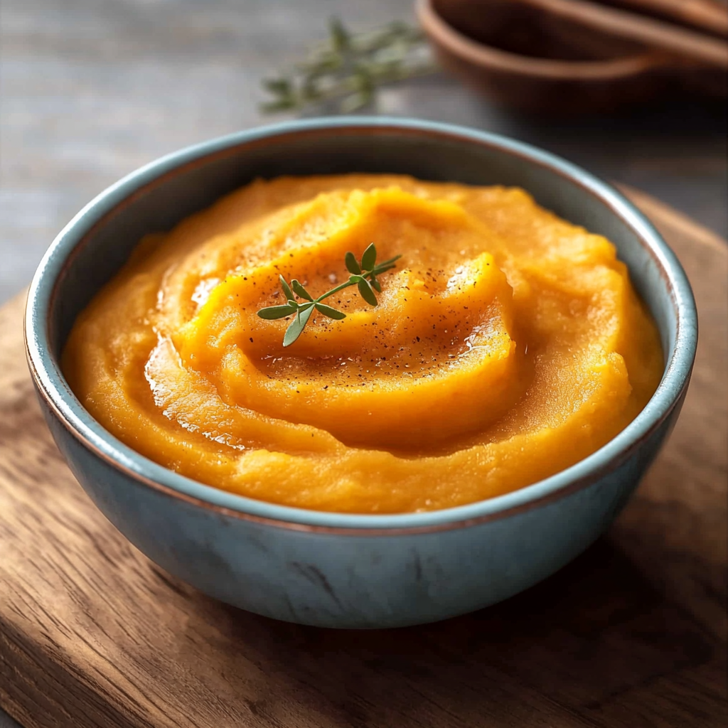 homemade butternut squash puree