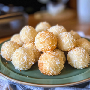 Irresistibly Quick 2-Ingredient No-Bake Coconut Balls Treat