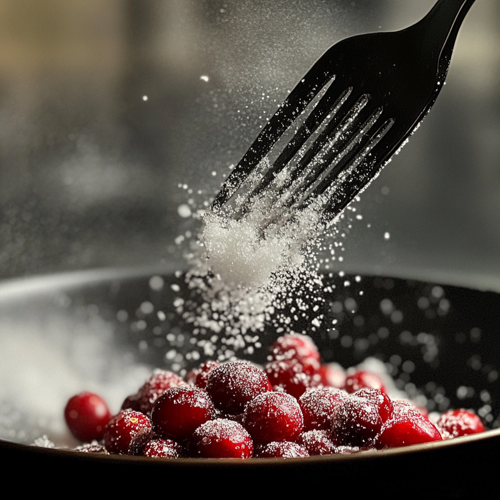 easy sugared cranberries recipe