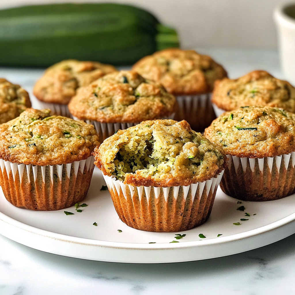 vegan zucchini muffins recipe