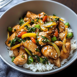 Vibrant Lemon Herb Chicken Stir-Fry for Family Dinner