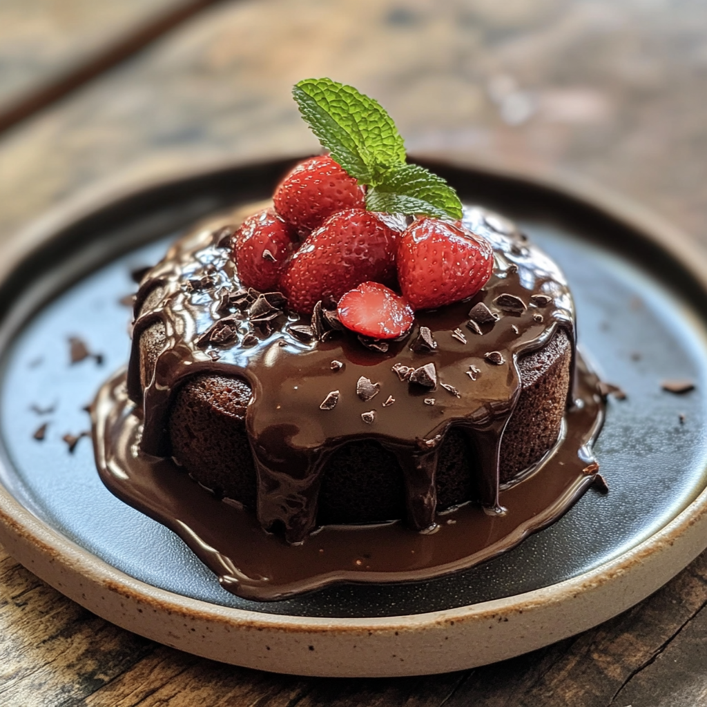 Keto Chocolate Lava Cake Recipe