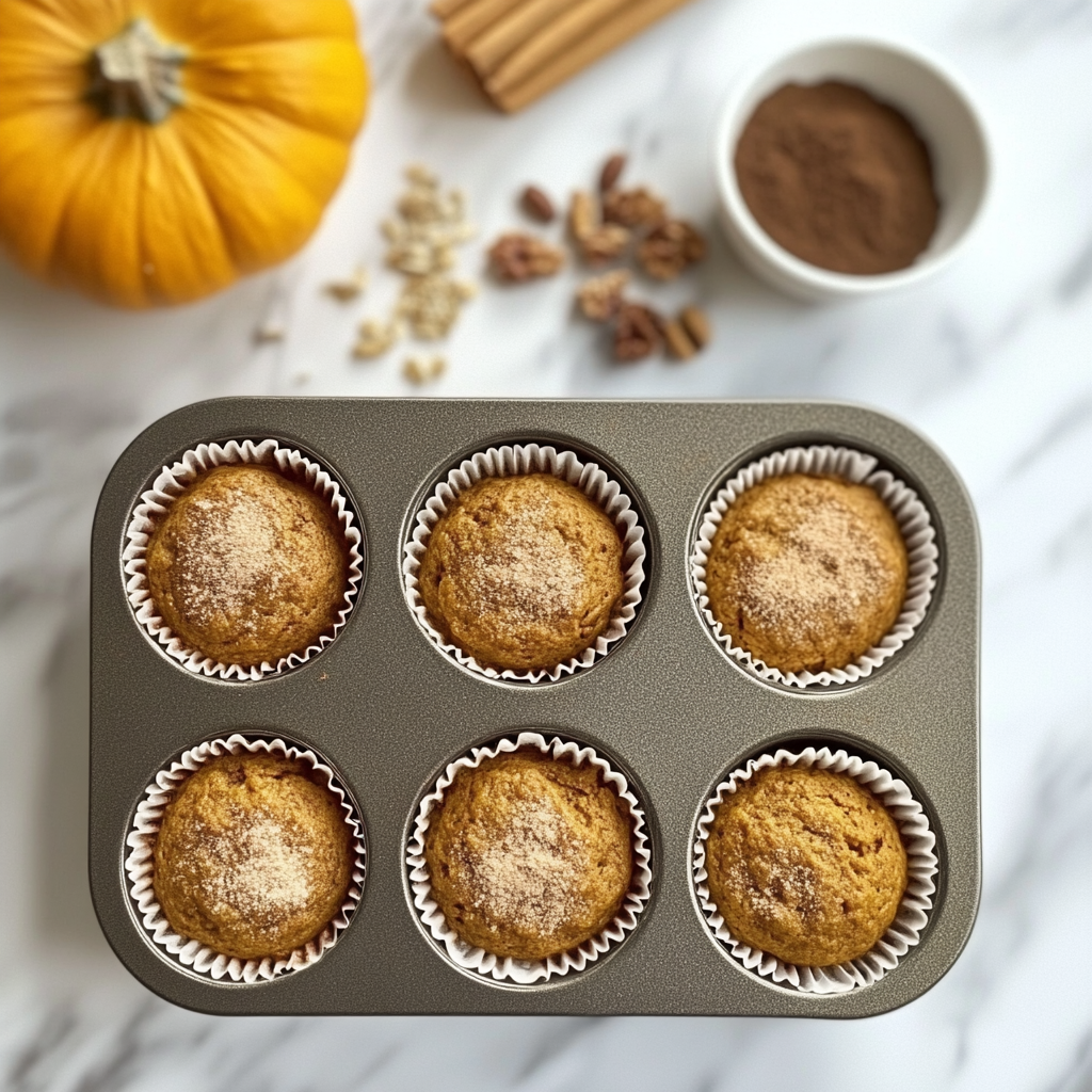Pumpkin Spice Protein Muffins Recipe