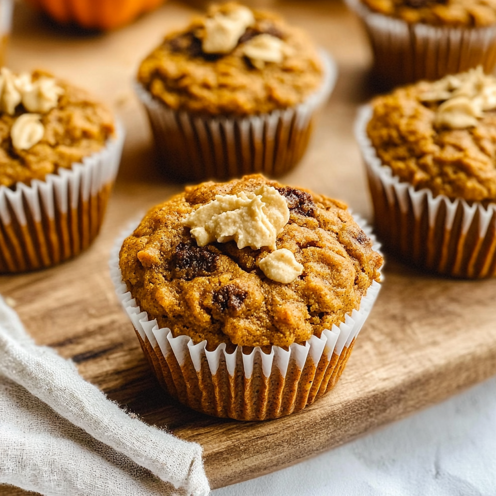 Pumpkin Spice Protein Muffins Recipe