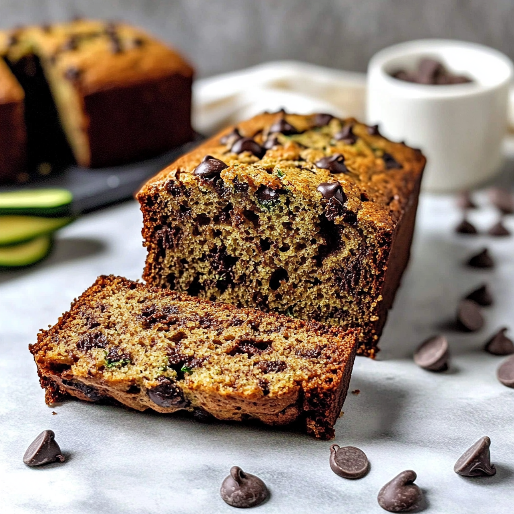 Zucchini Chocolate Chip Bread Recipe