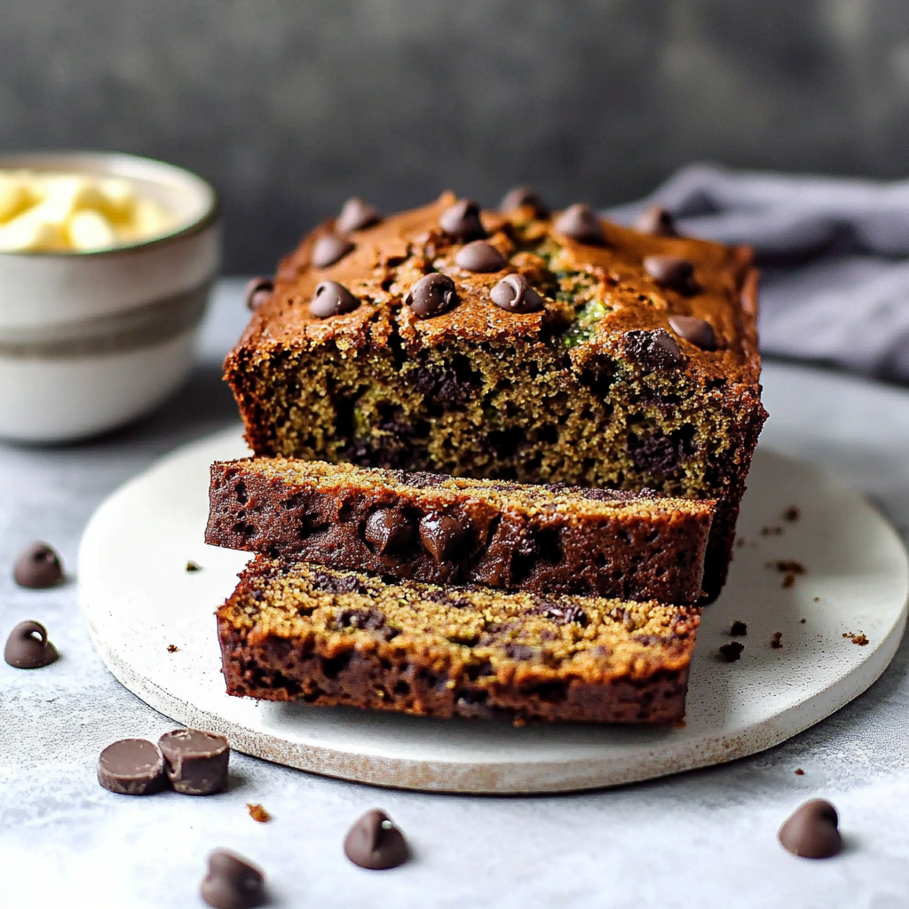 Zucchini Chocolate Chip Bread Recipe