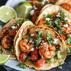 Zesty Chili Lime Shrimp Tacos: Coastal Quick Gourmet Meal
