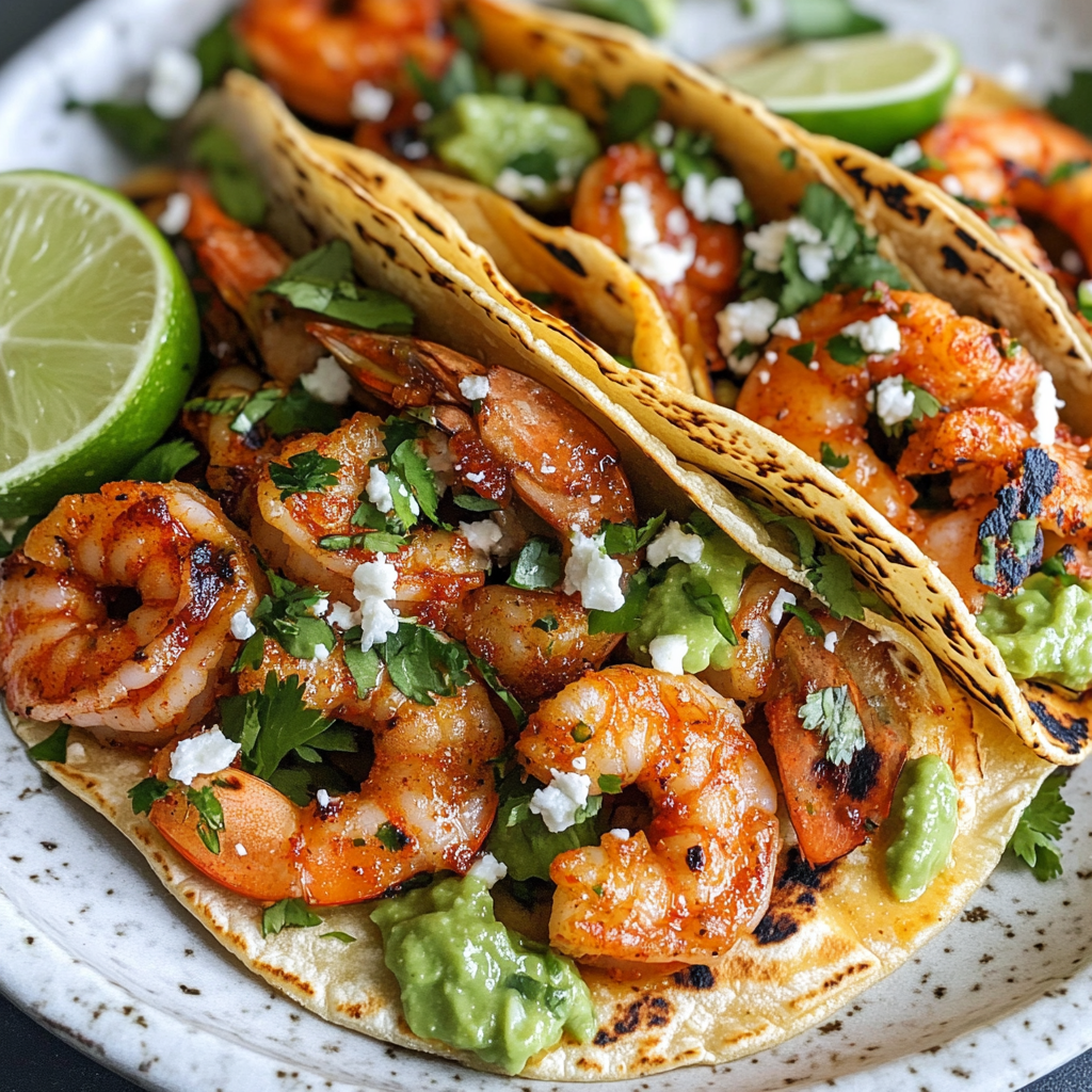 Chili Lime Shrimp Tacos Recipe