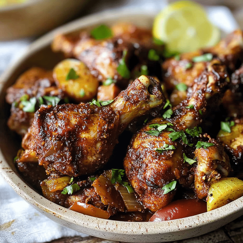 Jerk Chicken Drumstick and Thigh Recipe